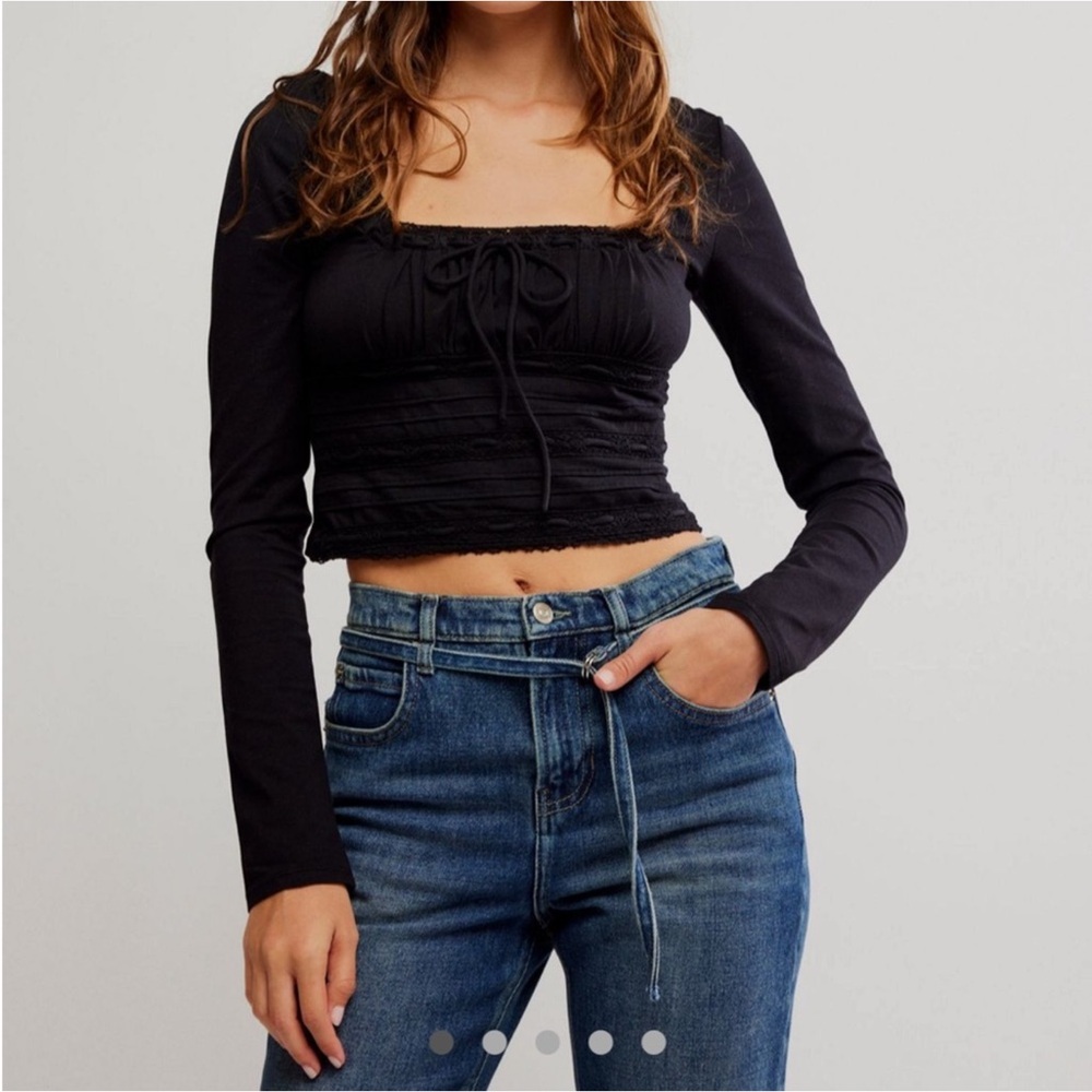 Free People Scarlet Smocked
Long Sleeve -M